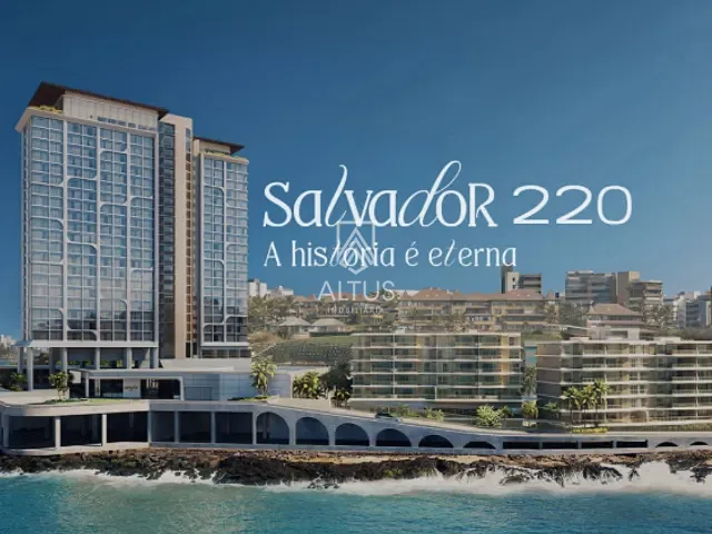 Apartamento 1 quarto e 1 banheiro, à venda, no bairro Rio Vermelho em Salvador