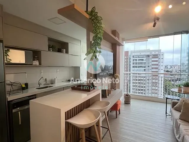 Apartamento com 56m² 2 quartos e 2 banheiros, para alugar, no bairro Cerâmica em São Caetano do Sul