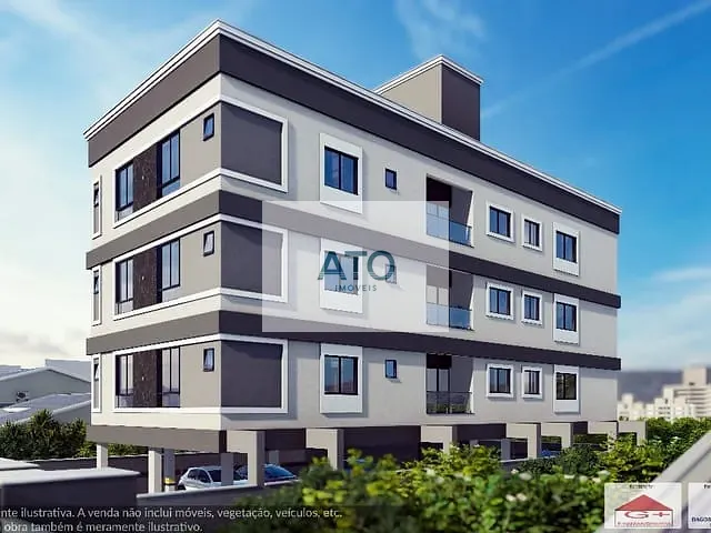 Apartamento 2 quartos e 1 banheiro, à venda, no bairro Joaia em Tijucas