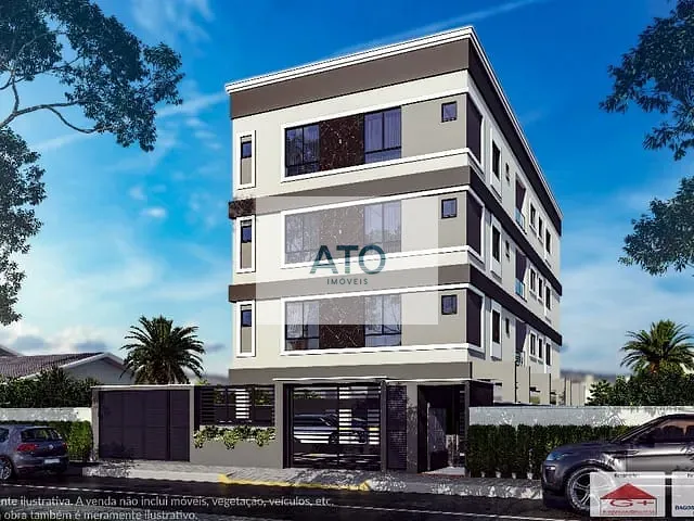 Apartamento 2 quartos e 1 banheiro, à venda, no bairro Joaia em Tijucas