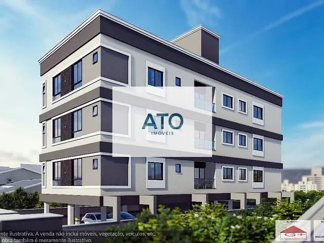 Apartamento 2 quartos e 1 banheiro, à venda, no bairro Joaia em Tijucas