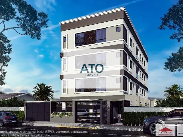 Apartamento 2 quartos e 1 banheiro, à venda, no bairro Joaia em Tijucas
