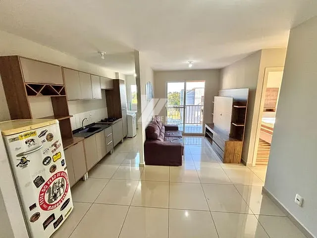 Apartamento com 50m² 2 quartos e 1 banheiro, à venda, no bairro Uvaranas em Ponta Grossa