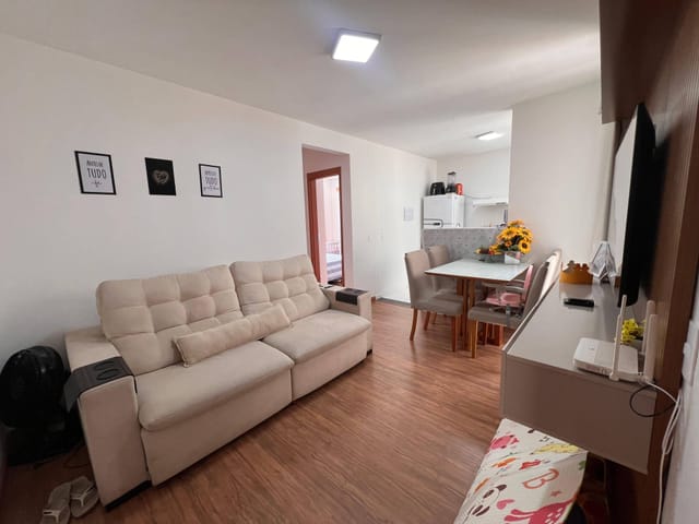 Apartamento 2 quartos e 1 banheiro, à venda, no bairro Chácaras Bom Jesus em Contagem