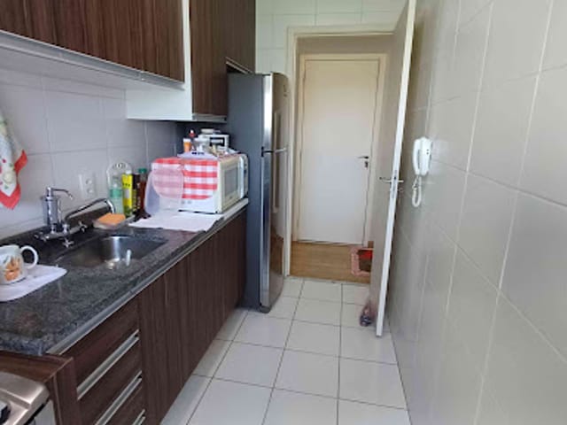 Apartamento com 45m² 2 quartos e 1 banheiro, à venda, no bairro Guarapiranga em São Paulo