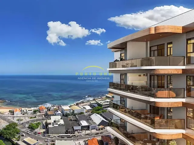 Apartamento 4 quartos e 4 banheiros, à venda, no bairro Rio Vermelho em Salvador