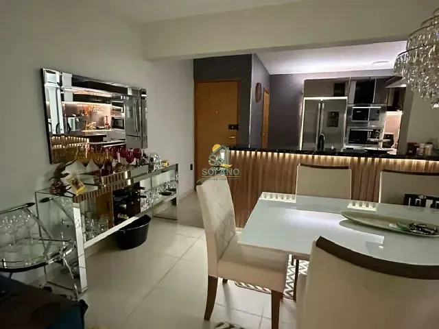 Apartamento com 96m² 3 quartos e 2 banheiros, à venda, no bairro Condomínio Varanda Copacabana - Jardim Atlântico em Goiânia