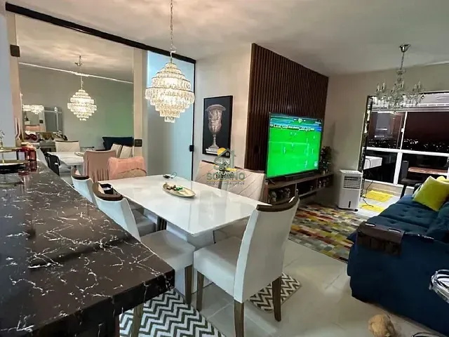 Apartamento com 96m² 3 quartos e 2 banheiros, à venda, no bairro Condomínio Varanda Copacabana - Jardim Atlântico em Goiânia