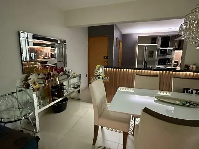Apartamento com 96m² 3 quartos e 2 banheiros, à venda, no bairro Condomínio Varanda Copacabana - Jardim Atlântico em Goiânia