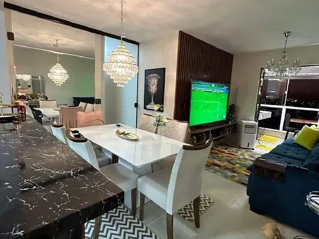 Apartamento com 96m² 3 quartos e 2 banheiros, à venda, no bairro Condomínio Varanda Copacabana - Jardim Atlântico em Goiânia