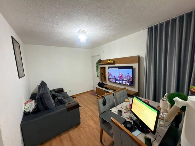 Apartamento 2 quartos e 1 banheiro, à venda, no bairro Fazenda Bom Jesus em Contagem