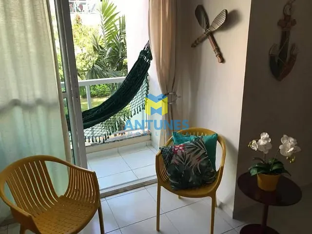 Apartamento com 65m² 3 quartos e 2 banheiros, para alugar, no bairro Porto de Galinhas em Ipojuca