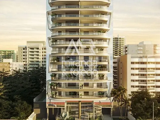 Apartamento com 206m² 4 quartos e 5 banheiros, à venda, no bairro Praia do Morro em Guarapari