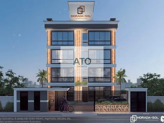 Apartamento 2 quartos e 1 banheiro, à venda, no bairro areias em Tijucas