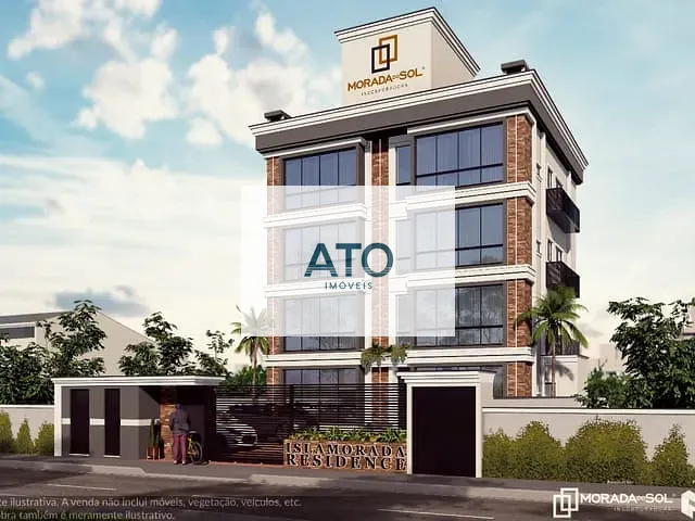 Apartamento 2 quartos e 1 banheiro, à venda, no bairro areias em Tijucas