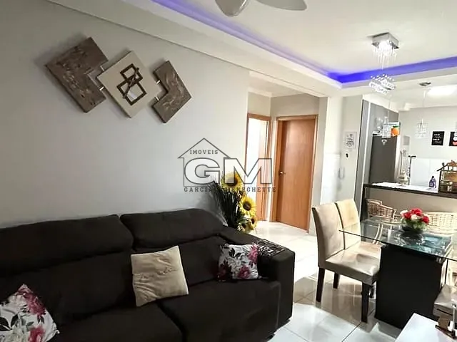 Apartamento 2 quartos e 1 banheiro, à venda, no bairro Reserva Real em Rua João e Guiomar Soeira