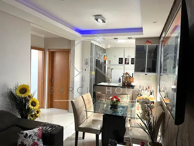 Apartamento 2 quartos e 1 banheiro, à venda, no bairro Reserva Real em Rua João e Guiomar Soeira