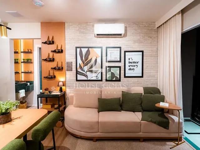 Apartamento com 41m² 2 quartos e 1 banheiro, à venda, no bairro Setor Central em Goiânia