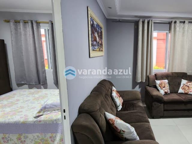Apartamento 2 quartos e 1 banheiro, à venda, no bairro Conjunto Residencial do Bosque em Mogi das Cruzes
