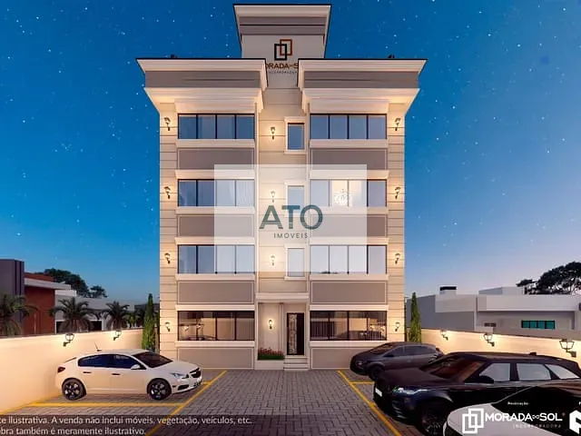 Apartamento 2 quartos e 1 banheiro, à venda, no bairro areias em Tijucas