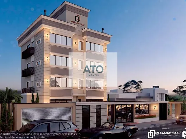 Apartamento 2 quartos e 1 banheiro, à venda, no bairro areias em Tijucas