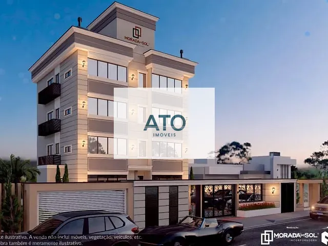 Apartamento 2 quartos e 1 banheiro, à venda, no bairro areias em Tijucas