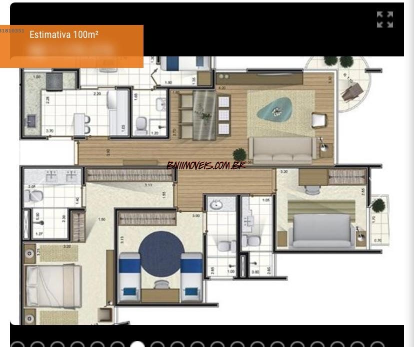 Apartamento, 3 quartos, 100 m² - Foto 14
