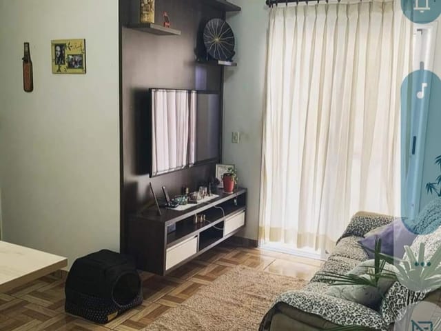 Foto do Apartamento - Apartamento para locação, Parque  das Nações  Cuiabá, MT, MOBILIADO, 3/4, Térreo, garden, gradeado, | Lyah Jaudy Imóveis
