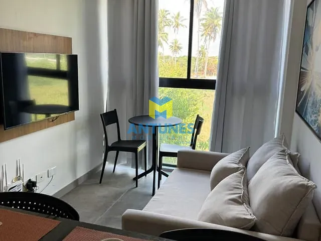 Apartamento com 28m² 1 quarto e 1 banheiro, para alugar, no bairro Porto de Galinhas em Ipojuca