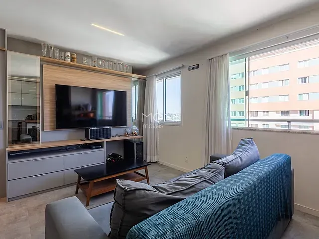 Apartamento 2 quartos e 2 banheiros, à venda, no bairro Guará II em Brasília