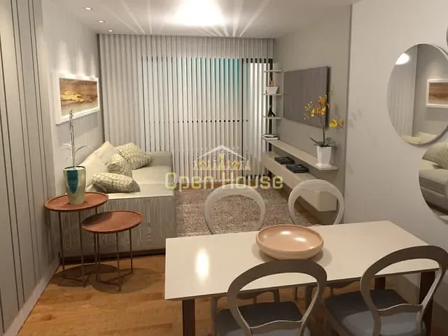 Apartamento com 61m² 2 quartos e 2 banheiros, à venda, no bairro Jardim Belvedere em Volta Redonda