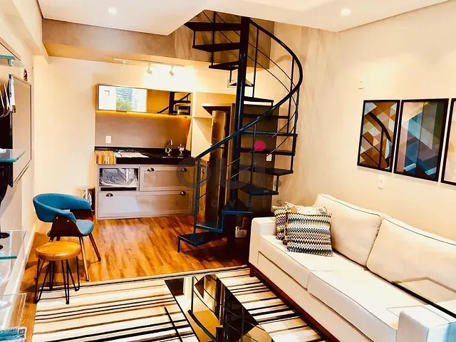 Apartamento 2 quartos e 1 banheiro, à venda, no bairro Vila Olímpia em São Paulo