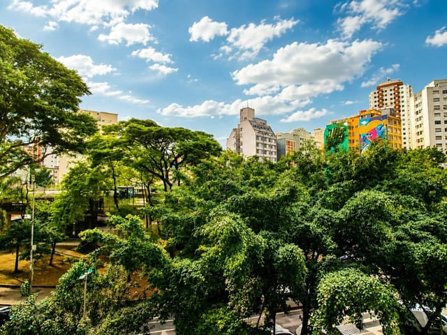 Apartamento 2 quartos e 1 banheiro, para alugar, no bairro Bela Vista em São Paulo