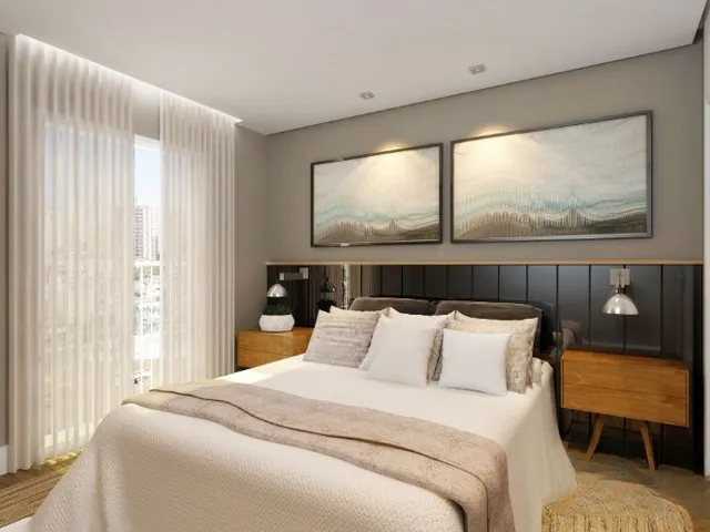 Apartamento 2 quartos e 1 banheiro, à venda, no bairro Vila Eldízia em Santo André