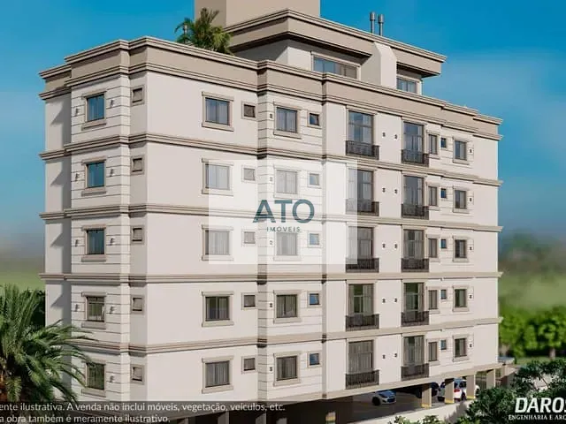 Apartamento 2 quartos e 2 banheiros, à venda, no bairro centro em Tijucas