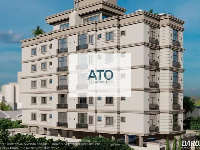 Apartamento 2 quartos e 2 banheiros, à venda, no bairro centro em Tijucas