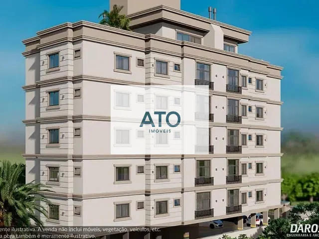 Apartamento 2 quartos e 2 banheiros, à venda, no bairro centro em Tijucas