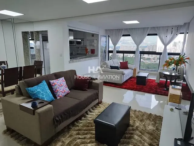 Apartamento com 122m² 2 quartos e 2 banheiros, à venda, no bairro Setor Marista em Goiânia