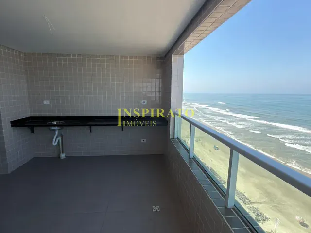 Apartamento 3 quartos e 2 banheiros, à venda, no bairro Jardim Lunamar em Mongaguá