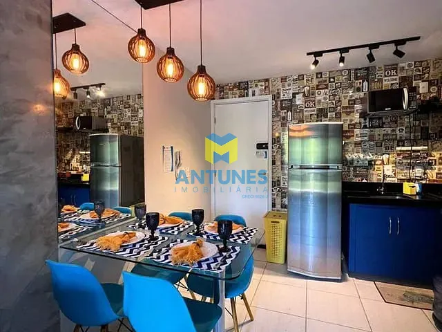 Apartamento com 50m² 1 quarto e 1 banheiro, à venda, no bairro Porto de Galinhas em Ipojuca