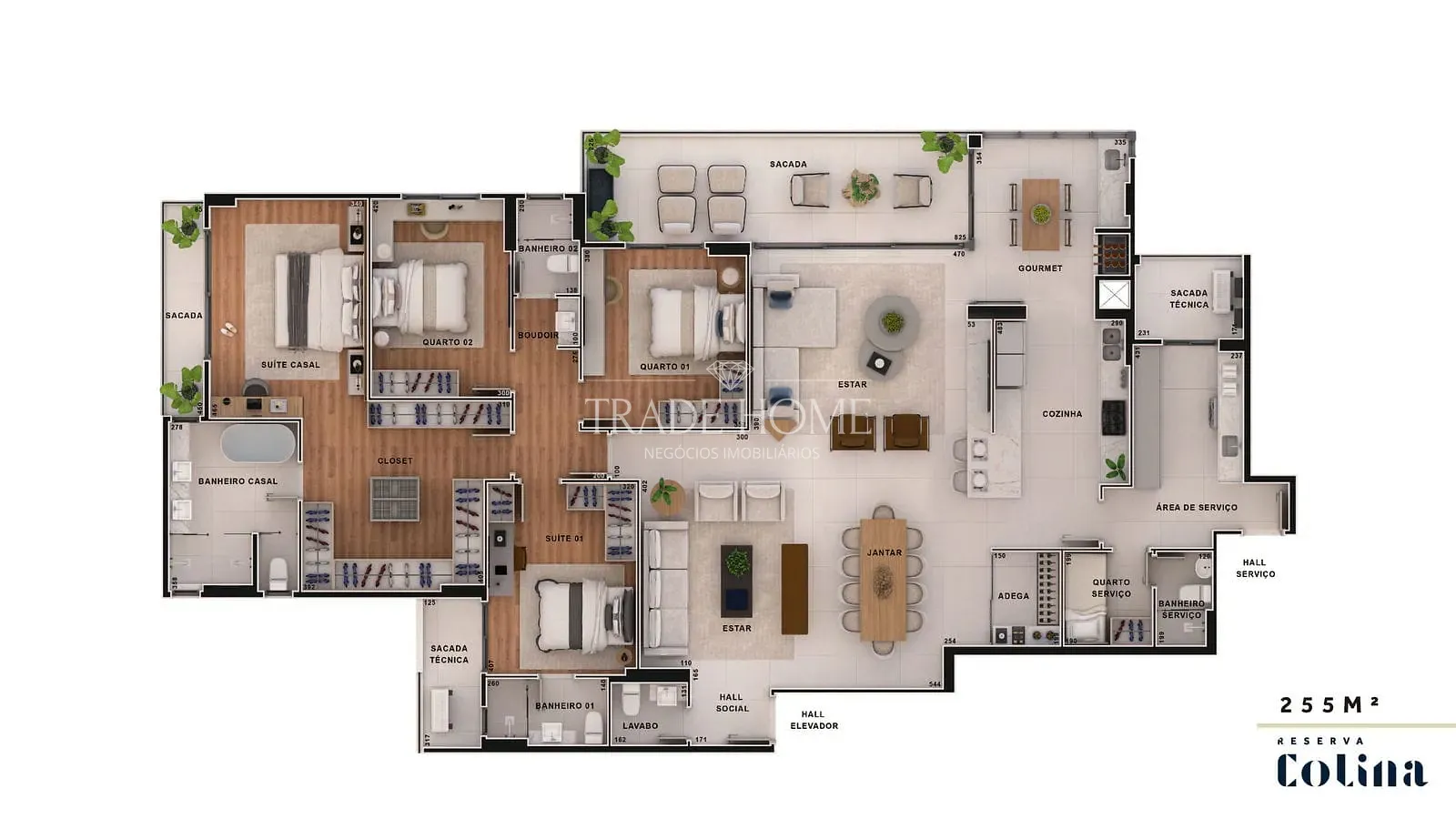Apartamento, 4 quartos, 184 m² - Foto 20