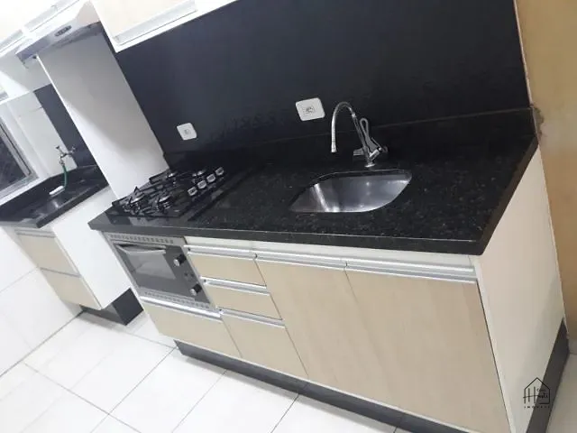Apartamento com 53m² 3 quartos e 1 banheiro, para alugar, no bairro Jardim Sandra em Cotia