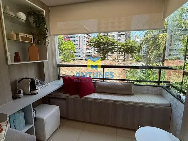 Apartamento com 74m² 3 quartos e 3 banheiros, à venda, no bairro Boa Viagem em Recife