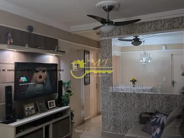 Apartamento 2 quartos e 1 banheiro, à venda, no bairro Jardim Ipaussurama em Campinas