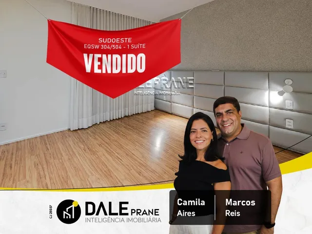 Apartamento com 99m² 1 quarto e 2 banheiros, à venda, no bairro Setor Sudoeste em Brasília