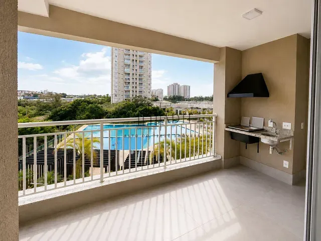 Apartamento 3 quartos e 2 banheiros, à venda ou para alugar, no bairro Cézar de Souza em Mogi das Cruzes