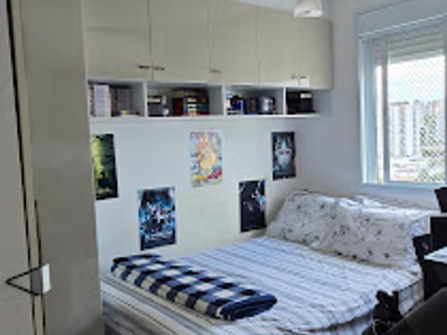 Apartamento com 43m² 2 quartos e 1 banheiro, à venda, no bairro Santo Amaro em São Paulo
