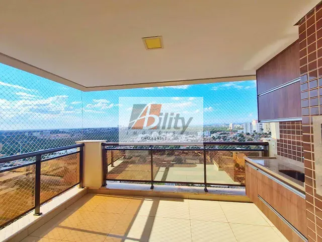 Apartamento com 148m² 3 quartos e 5 banheiros, para alugar, no bairro Ribeirão da Ponte em Cuiabá