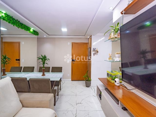 Apartamento com 49m² 2 quartos e 1 banheiro, à venda, no bairro Portais (Polvilho) em Cajamar