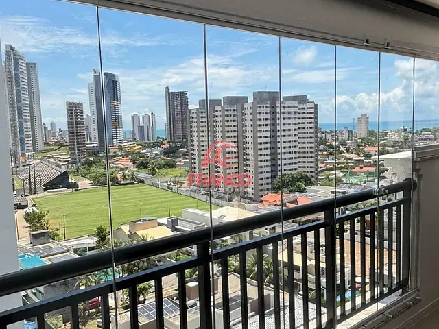 Apartamento com 79m² 3 quartos e 3 banheiros, para alugar, no bairro Ponta Negra em Natal